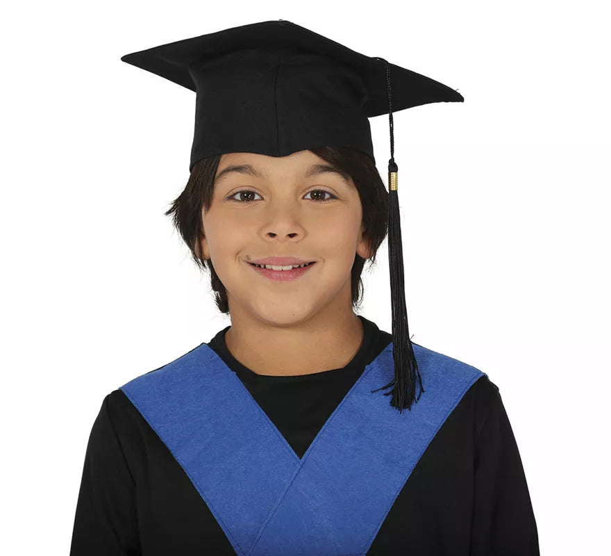 Translation missing: pt-PT.Sombrero de Estudiante graduado de tela infantil