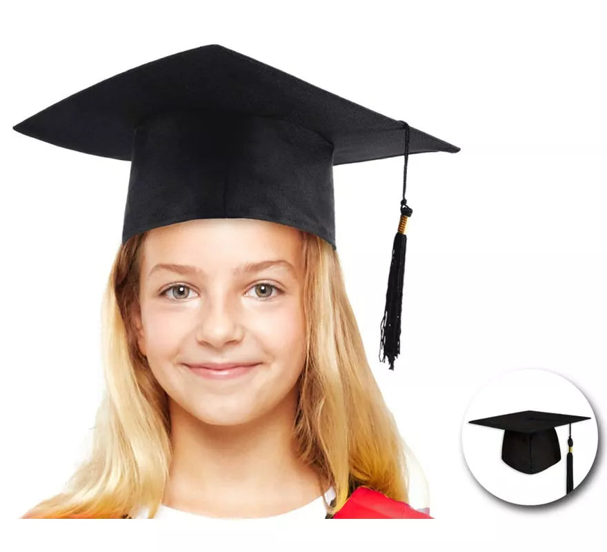 Translation missing: pt-PT.Sombrero de Graduado o birrete con tela infantil