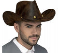Sombrero de Vaquero efecto Cuero