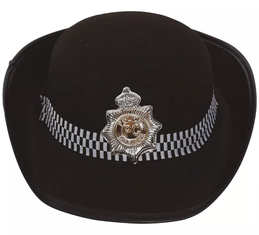 Sombrero fieltro Policia