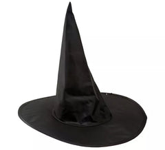 Chapéu Básico de Bruxa Preto