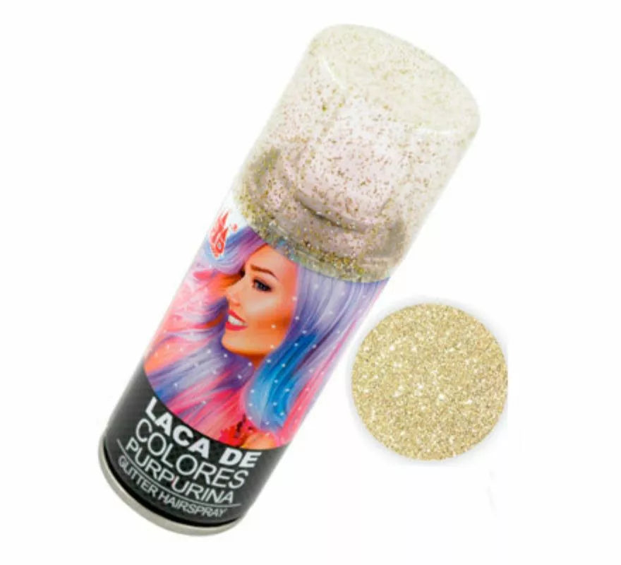 Translation missing: pt-PT.Spray Laca Destellos Purpurina de 100 ml en varios colores