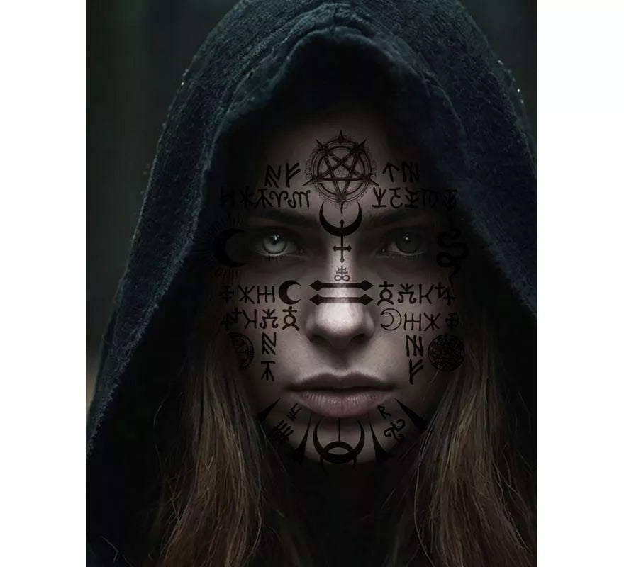 Translation missing: pt-PT.Tatuaje de Satánico Facial
