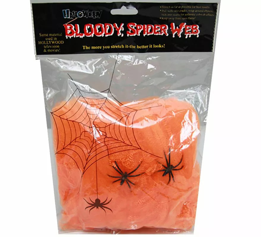 Translation missing: pt-PT.Telaraña con 2 arañas en varios colores