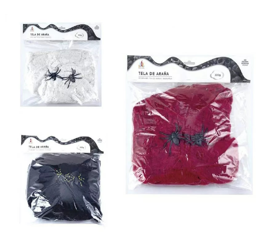 Translation missing: pt-PT.Telaraña con arañas de 300 g en varios colores