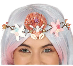 Tiara Concha do Mar e Estrela do Mar