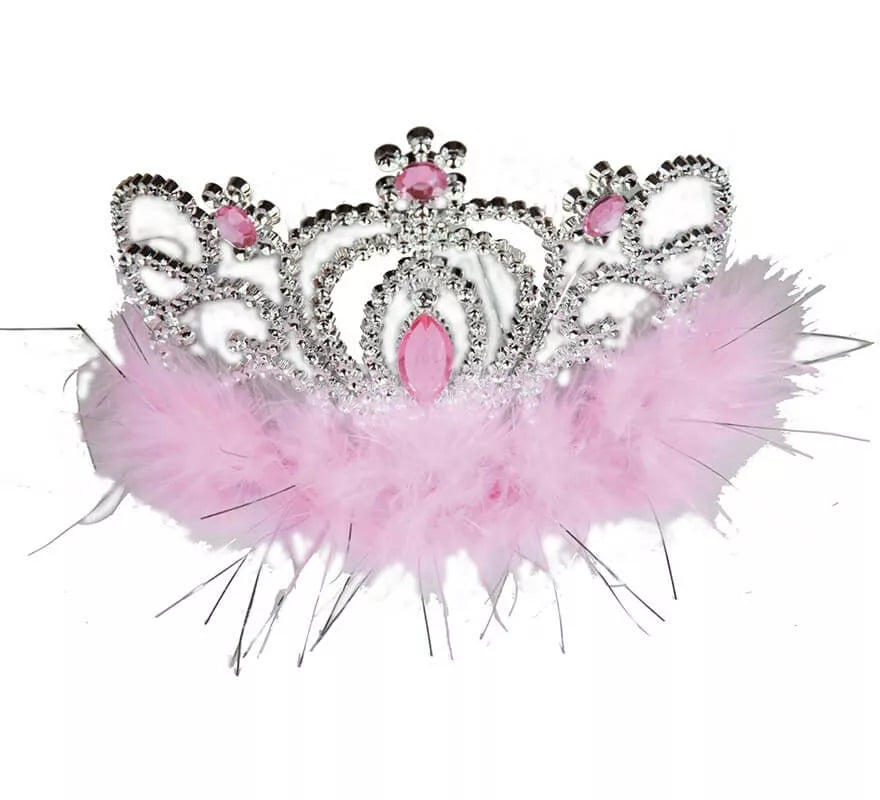 Translation missing: pt-PT.Tiara de Princesa con Marabú
