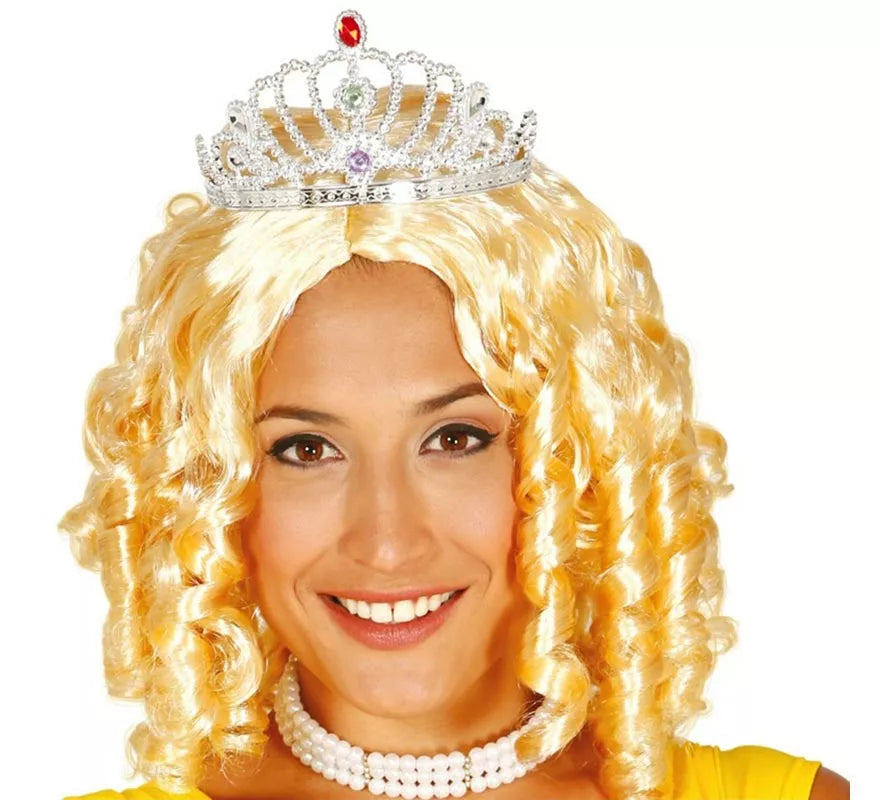Translation missing: pt-PT.Tiara o Diadema de Princesa de color plata