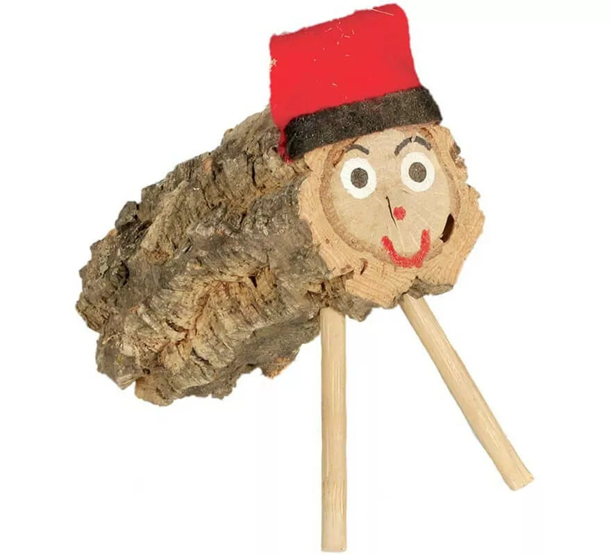 Translation missing: pt-PT.Tronco de Navidad Caga Tió de 8 cm