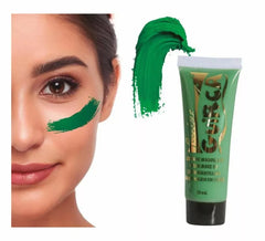 Tubo de 20 ml de maquiagem em creme várias cores.