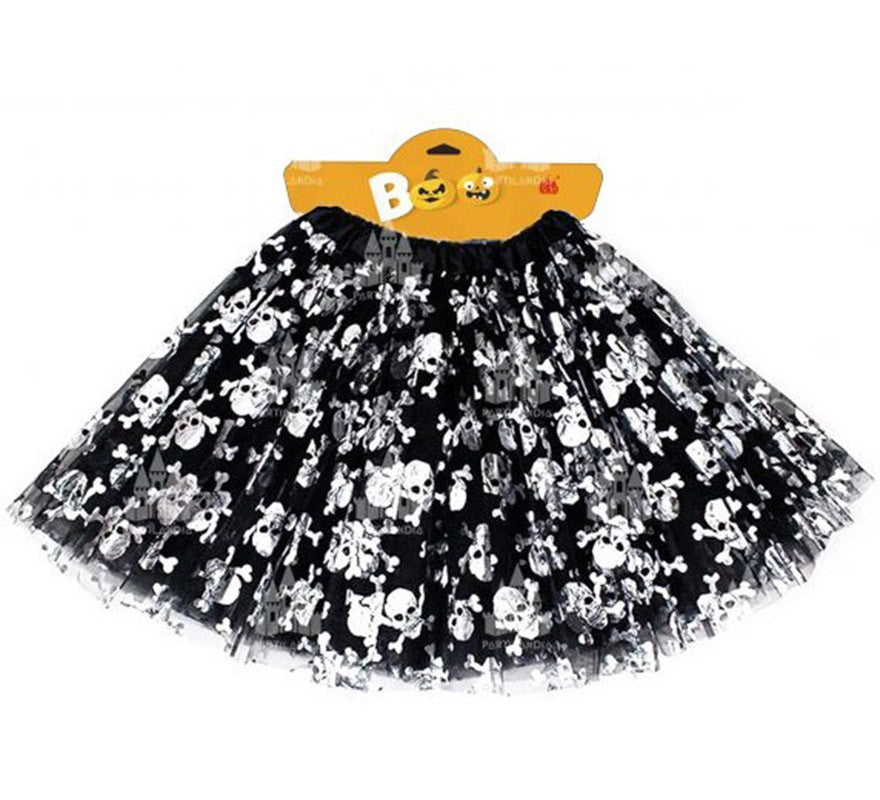 Translation missing: pt-PT.Tutú 40 cm Halloween Plata para mujer