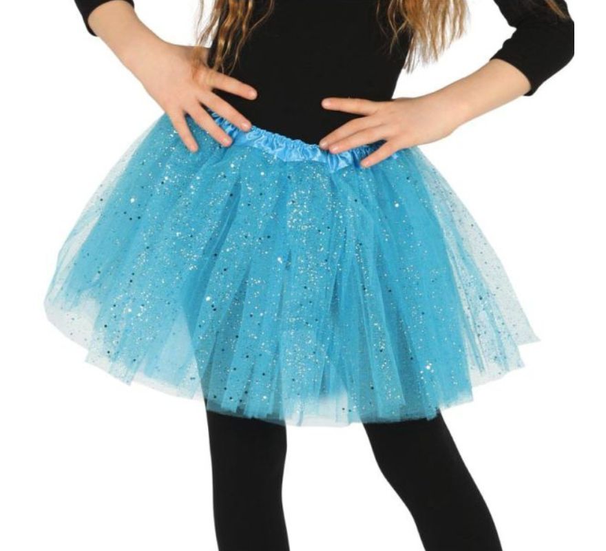Translation missing: pt-PT.Tutú con Brillantes en varios colores para niña