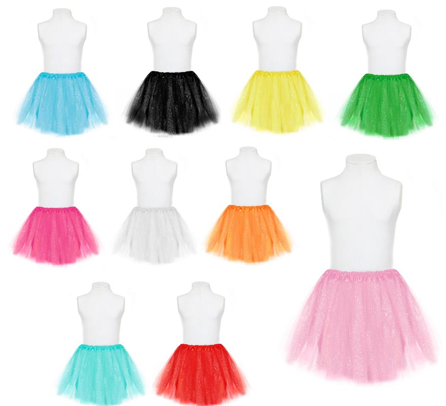 Translation missing: pt-PT.Tutú Topitos en varios colores de 30 cm infantil