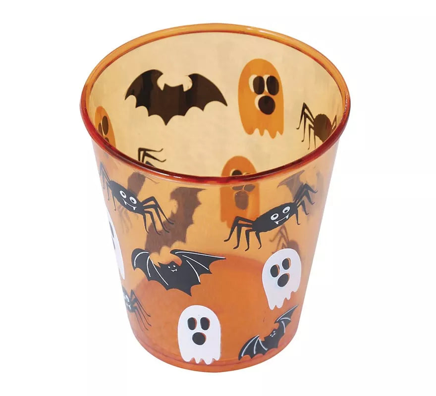 Translation missing: pt-PT.Vaso de Halloween Naranja de 10 cm