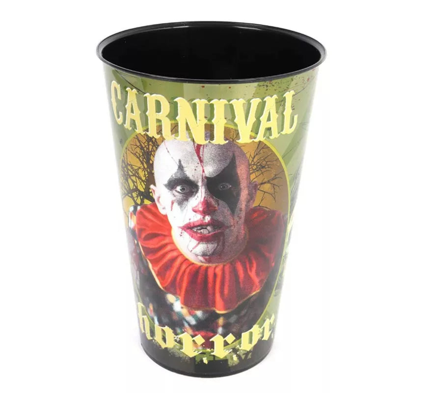 Translation missing: pt-PT.Vaso Payaso Carnival de plástico de 10,5x7,5x18 cm