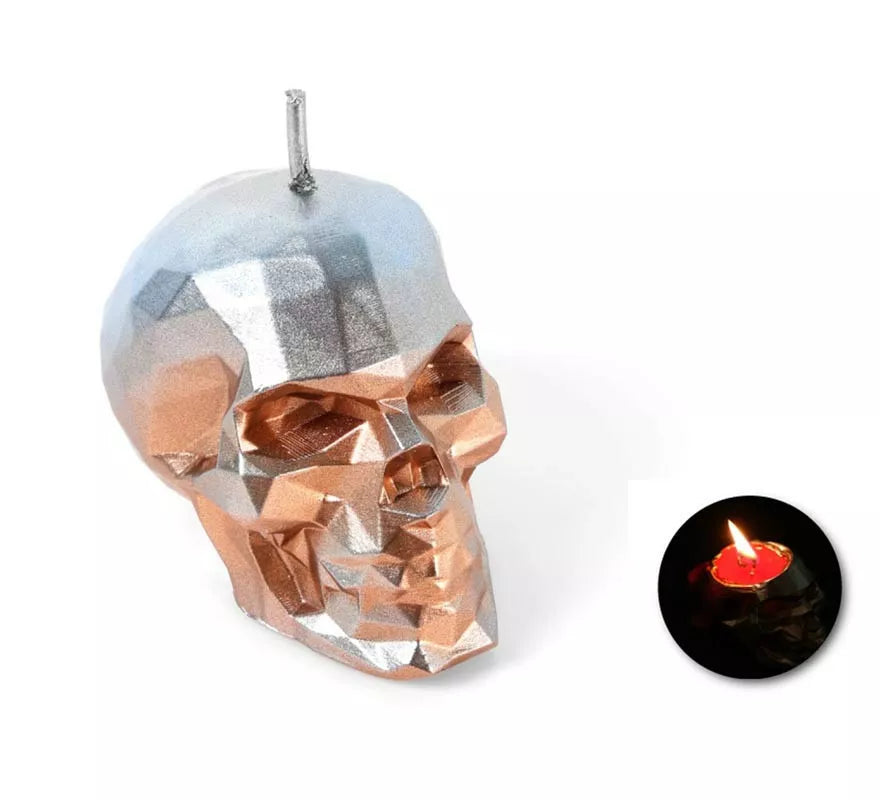 Translation missing: pt-PT.Vela de Calavera 3D de 4,5x6,5x5 cm