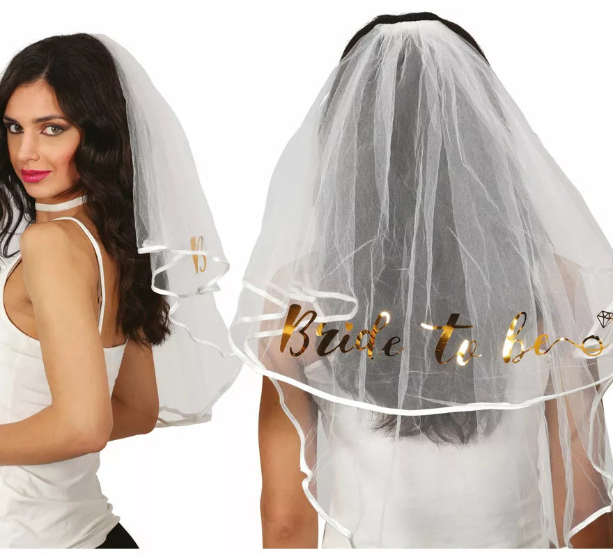 Translation missing: pt-PT.Velo de Novia Bride To Be de 70 cm