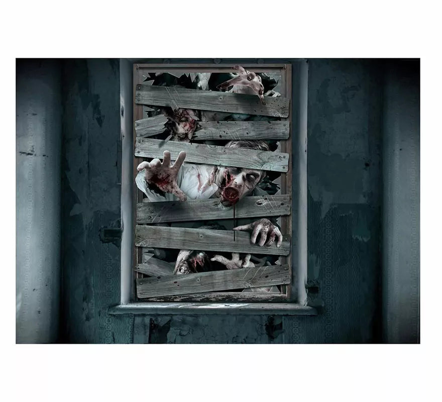 Translation missing: pt-PT.Window Zombies Decorativa de 80X120 cm